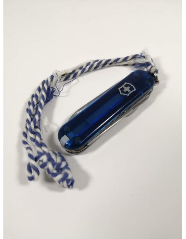 7 Fonksiyonlu İsviçre Devi Victorinox Marka Çakı Tükenmez Kalemi Mevcut Açık Lacıvert Küçük Boyun 1 Boy Büyüğü