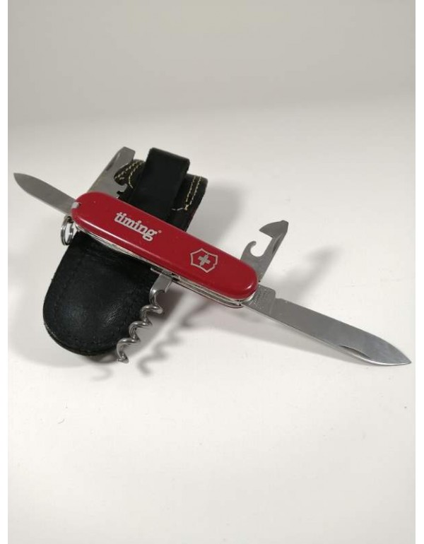 8 Fonksiyonlu İsviçre Devi Victorinox Marka Çakı Kırmızı Renkli Kendi Kılıfında